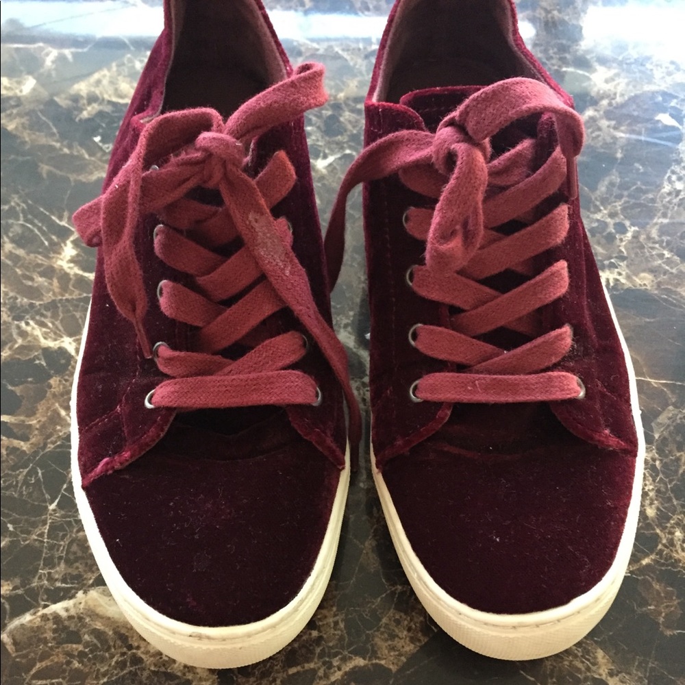 Zara Basic Collection Suede Sneakers - image 1